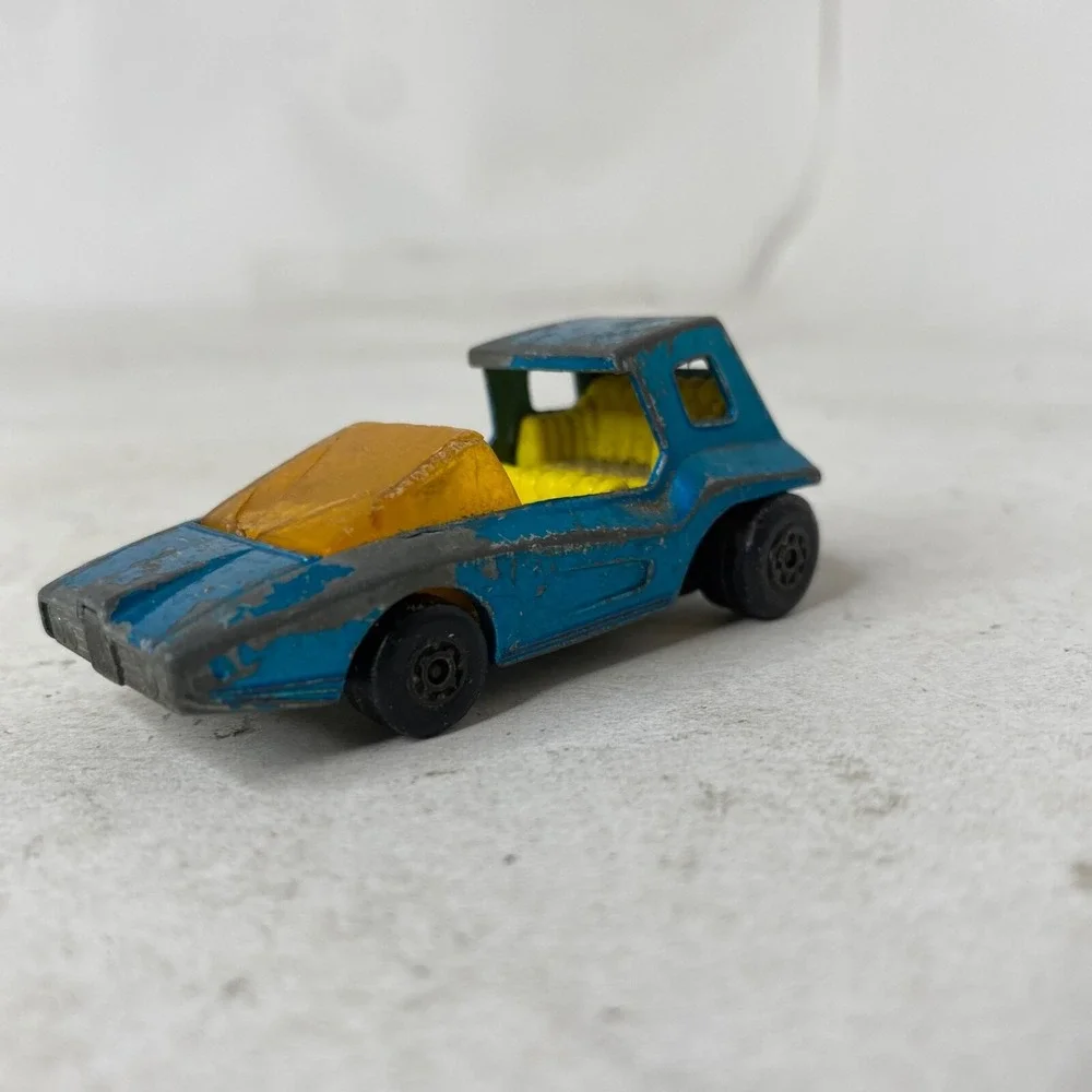 MATCHBOX LESNEY SUPERFASTMB37 SOOPA COOPA blue NOS VINTAGE 1972